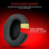 Krone Kalpasmos Large Oval Replacement Ear Pads, Compatible with ATH M50X/M40X/SteelSeries Arctis/HyperX Cloud & Alpha
