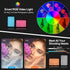 EMART 51 inch Dimmable RGB LED Photography Light with Extendable Selfie Stick & Tripod Stand, Video Light with Mini