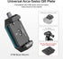 ULANZI F38 Quick Release Plate Base Mount with 1/4" 3/8" Screw Thread, FALCAM F38 QR Camera Tripod Mount Adapter