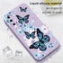 Creative Flower Pattern Case for Samsung Galaxy S20 - Dropproof Slim Protective Cover (6.2 inch) - Aurora Butterfly