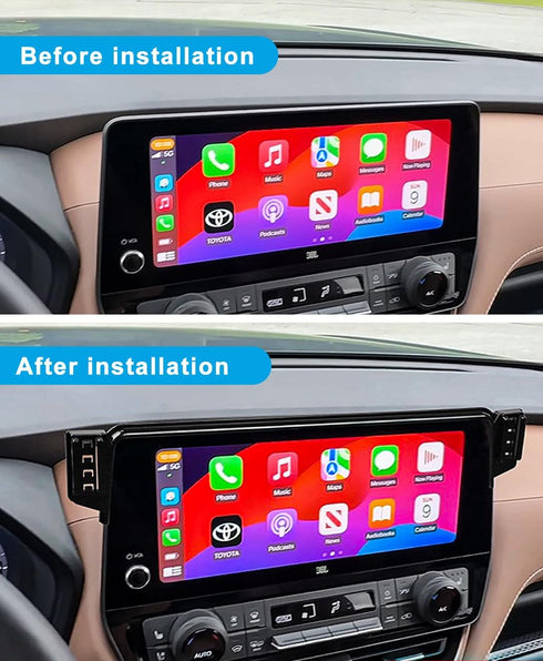 KEPHTH 2026 2024 2025 360 Car Phone Holder for Toyota Grand Highlander Accessories Dash Mount Cell Phone Holder