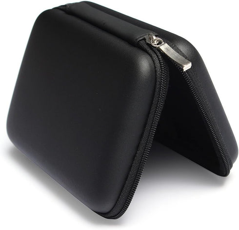 CableVantage 2.5" External Hard Drive Disk Case Portable Power Bank External Battery Bag Hand Carry Zipper Travel