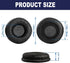 Ear Cushions for Plantronics Headset Replacement, 50mm Ear Pads Compatible with Plantronics HW251N HW261N HW510 HW520