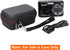 LTGEM Camera Case for Kodak PIXPRO Friendly Zoom FZ41/FZ43/FZ45/FZ53/FZ55 Digital Camera - Storage Travel Protective Bag