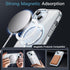 JETech 15 6.1-Inch Magnetic Case for iPhone Compatible with MagSafe Wireless Charging, Shockproof Phone Bumper Cover
