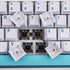Hyekit PBT Keycaps, 134 Keycaps Shoko Dye-Sublimation Set, 6.25u 7u Spacebar, Cherry Profile for Mechanical Keyboards