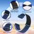 Sport Loop for Fitbit Versa 4/Sense 2/Versa 3/Sense, Soft Nylon Adjustable Breathable Replacement Wristband