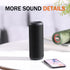 Portable Wireless Bluetooth Speaker, IPX7 Waterproof, 25W Loud Stereo Sound, Built-in Mic, 16H Playtime with Lights