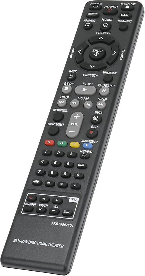 New AKB73597101 Remote for LG BH4120S S42S2-S S42S1-W BH4120 Blu-ray DVD Home Cinema System