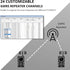 Radioddity GM-30 GMRS Handheld Radio - Long Range Two Way Radio with 11 NOAA Channels, Includes 2 Batteries