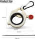 Portable Plastic Tie Organizer, Reusable Hardware Tool Storage for Cable Ties, Rope, and Small Tools