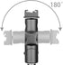Updated Flash Bracket-ChromLives Light Stand Mount, Cold Shoe Flash Stand for DSLR Camera, Photography Umbrella