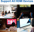 SHD HDMI Cable 75Feet with Booster, 1080P HDMI Cord, CL3 Rated for In-Wall Installation