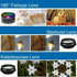 RayHenry 7 1, Phone Camera Lens Kit in Fish Eye + Wide Angle + Macro Camera Lenses, Cell Phone Len Attachments