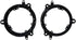 Metra Electronics 82-8148 Speaker Adapter for Select Toyota/Lexus/Scion 1998-Up Vehicles, Black, 6" to 6-3/4"