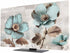 Yukro Blue Broccoli Indoor TV Dust Cover, Farmhouse Rustic Floral Retro Brown Botanical
