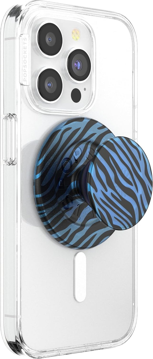 PopSockets Phone Grip Compatible with MagSafe, Wireless Charging Compatible Phone Holder, Zed