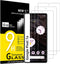 NEW'C Tempered Glass Screen Protector for Google Pixel 7a - 3 Pack, Ultra Resistant, Bubble Free.