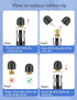 6 Pack Stylus Pen for Touchscreen, Smozer 2 in 1 High Sensitivity Capacitive Stylus for iPad, iPhone, Android (Fine Tip)