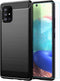 Galaxy A71 5G Cell Phone Case, Soft TPU Slim Fashion Protective Cover with HD Screen Protector