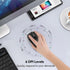 TECKNET Wireless Silent Mouse, Quiet Click, 2.4G Optical Mouse, 4000 DPI, for Laptop, Chromebook, Black