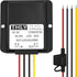 24V to 12V Voltage Converter, 15A 180W DC Transformer with Fuse Waterproof for Golf Cart, LED Light, Solar System