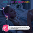 IFECCO Kids Bluetooth Headphones with Microphone, Cute Light Up Cat Ear Wireless Volume-limiting for Travel