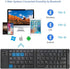 Tek Styz 511 Wireless Bluetooth Keyboard Compatible with Spice Mobile X-Life Pro Built-in Phone Holder/Stand-Ultra Slim