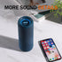 Portable Bluetooth Speaker, IPX7 Waterproof with 25W Loud Stereo Sound and 16H Playtime, Blue