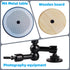 2PCS Camera Adapter Mount Multifunction Desktop Microphone Flange Mount Male 1/4-20 and 3/8-16 and 5/8-27 Inch Female