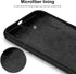 DEENAKIN iPhone 11 Case with Screen Protector, Black Silicone Gel Rubber Bumper Cover, Slim Fit Shockproof Protective