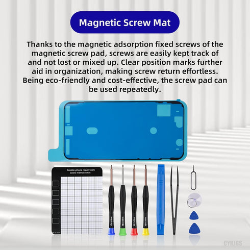 iPhone 13 Pro Max Front Camera Replacement OEM - New 12MP Lens Module with Repair Fix Tools Kit A2641 A2643 A2644