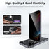 2 Pack Privacy Screen Protector for iPhone 14 Plus/13 Pro Max, 6.7 Inch Tempered Full Screen Glass, Auto