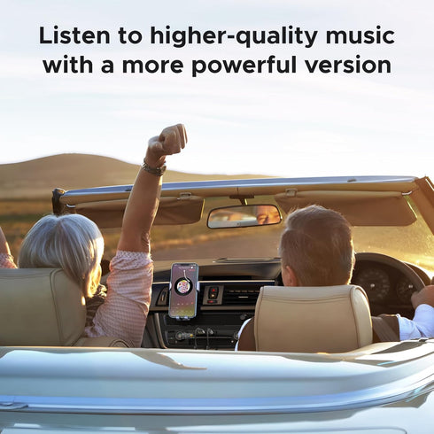 UGREEN 6.0 3.5mm Aux to Bluetooth Car Adapter with LDAC, Aux Adapter Built-in Microphone, Car Bluetooth Audio Receiver