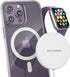 Galvanox Watch + iPhone Magnetic Wireless Charger, Compatible with MagSafe, for Apple Watch Series & iPhone 15