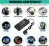 12V 10A Power Adapter Car Charger Converter, AC/DC Power Supply for Car Devices