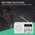 Docooler L-938 3W MP3 1.5 Inch MMC Mini FM Radio Digital Portable Stereo Speaker Audio Player High Fidelity Sound