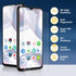 BESINPO 2 Pack Screen Protector for Gabb Phone 3 Pro,9H Tempered Glass Film Full Coverage Ultra HD Anti-Fingerprint Bubble Free for Gabb 3 Pro Screen Protector-6.6inches