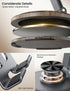 Lamicall 4-10 Grey Phone Holder, Desk Accessories for Men - Gifts for Mothers Day for Teens, Boys, Girls, Adults & Men