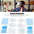 4Pcs Protective Film Lens Protector for Oculus Quest 2, Scratch-Resistant VR Screen Cover Protectors for Virtual Reality