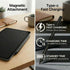 Keopien USI2.0 11,4096 Stylus Pen for Fire Max Levels Pressure Sensitivity,Eraser Button,Fast Charging,Palm