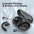 DOSS Open Ear True Wireless Headphones, 30 HRS Playtime, Bluetooth 5.3 Earbuds for Workout