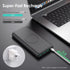 HETP 33800mAh 15W 25W 4.0 5 Pack 16/15/14/13/12 Wireless Portable Charger Power Bank, Fast Wireless Charging PD QC