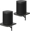 AREAJD Set of 2 Universal Small Rear Speaker Wall Mount Shelf Surround Sound