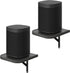 AREAJD Set of 2 Universal Small Rear Speaker Wall Mount Shelf Surround Sound