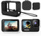 Accessories Kit for 11 10 9, Kuptone Silicone Sleeve Protective Case with Rubber Cap + 6Pcs Tempered Glass Screen
