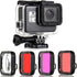 Waterproof Housing Case for GoPro Hero 5 6 7 Black, 45M Underwater Diving Shell with Filters
