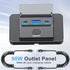 2 Pack 90W 12 Volt USB Outlet Panel Wall Mount, Ouffun Dual 36W PD & QC3.0 Car USB Port Charger Socket