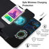 15W Wireless Charging Mouse Pad with Wrist Support - Fast Qi Wireless Charger Mouse Mat for iPhone 14/13/12/12