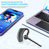 ZUKUMU Headset 180H 1000mAh Headset Bluetooth Wireless Earpiece Microphone Playtime Wireless Charging Case Handsfree
